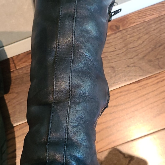 Leather Moto style Boots - Picture 10 of 12